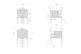 Palmako Kinderspielhaus Modell Toby