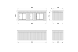 Palmako Tinyhouse Modell Rebekka