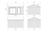 Palmako Tinyhouse Modell Rebekka