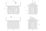Palmako Kinderspielhaus Modell Grete