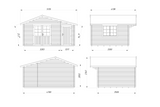 Palmako Gartenhaus Modell Emma