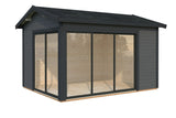 Palmako Gartenhaus Modell Amanda Slide dunkelgrau+anthrazit