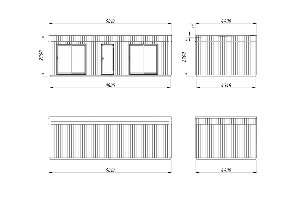 Palmako Tinyhouse Modell Johanna