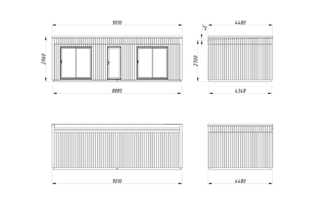 Palmako Tinyhouse Modell Johanna