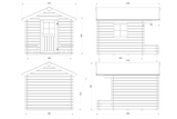 Palmako Kinderspielhaus Modell Stina