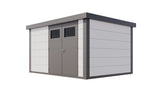 Telluria Gerätehaus Classico 3930 weiss freigestellt