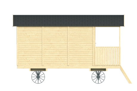 Tuindeco Zirkuswagen Modell Paddy inkl. Rädersatz