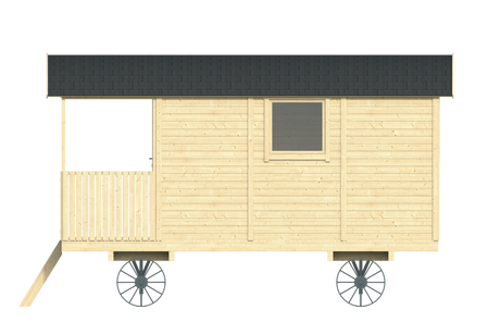 Tuindeco Zirkuswagen Modell Paddy inkl. Rädersatz