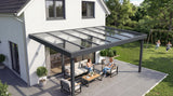 Outdoor Queen Terrassenüberdachung Premium Flat Roof Model A