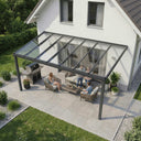 Outdoor Queen Terrassenüberdachung Premium Roof Glas