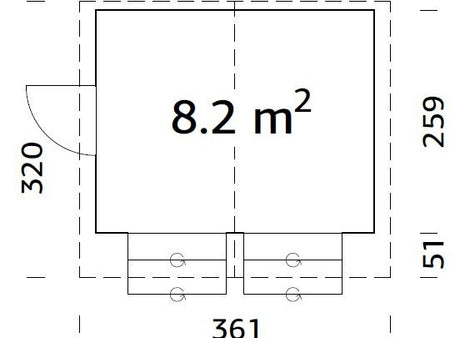 Stella 8,2 Grundriss