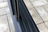 Casa Lignea Gartenhaus Designlounge Detail Schiebetür unten