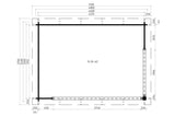 Casa Lignea Gartenhaus Design Lounge 44 A Grundriss 