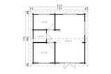 Casa Lignea Ferienhaus Modell Hans Grundriss