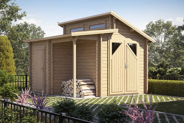Casa Lignea Gartenhaus Modell Nordic Combi