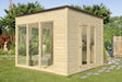 Casa Lignea Gartenhaus Modell Cubus Candela natur 300x300 cm