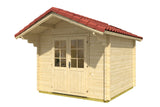 Casa Lignea Gartenhaus Modell Carl 300x300 cm Natur freisteller