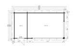 Casa Lignea Gartenhaus Designlounge 44 C Grundriss
