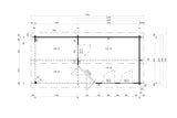 Casa Lignea Gartenhaus Modell Hinz Grundriss
