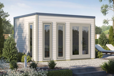 Casa Lignea Gartenhaus Modell Largum Farbbeispiel