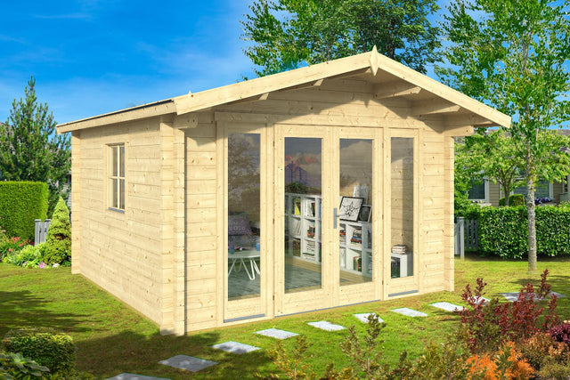 Casa Lignea Gartenhaus Modell Levana natur