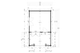 Casa Lignea Gartenhaus Modell Neuwerk Grundriss