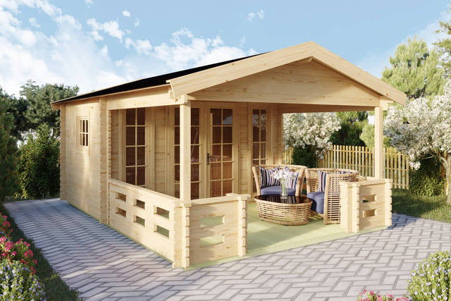Casa Lignea Gartenhaus Modell Prignitz Größe 360 x 280 cm