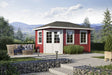 Casa Lignea 5-Eck Gartenhaus Modell Ravenna Iso Farbbeispiel