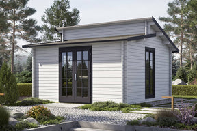 Casa Lignea Gartenhaus Modell Scandic 70 mm Farbbeispiel