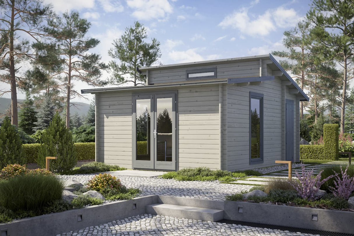 Casa Lignea Gartenhaus Modell Scandic XL Iso Farbbeispiel