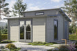 Casa Lignea Gartenhaus Modell Scandic XL Iso Nahansicht Farbbeispiel