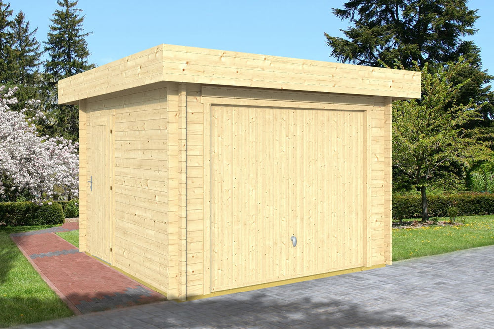 Casa Lignea Gerätehaus Modell Neufeld geschlossen