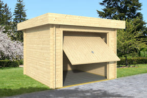 Casa Lignea Gerätehaus Modell Neufeld geöffnet
