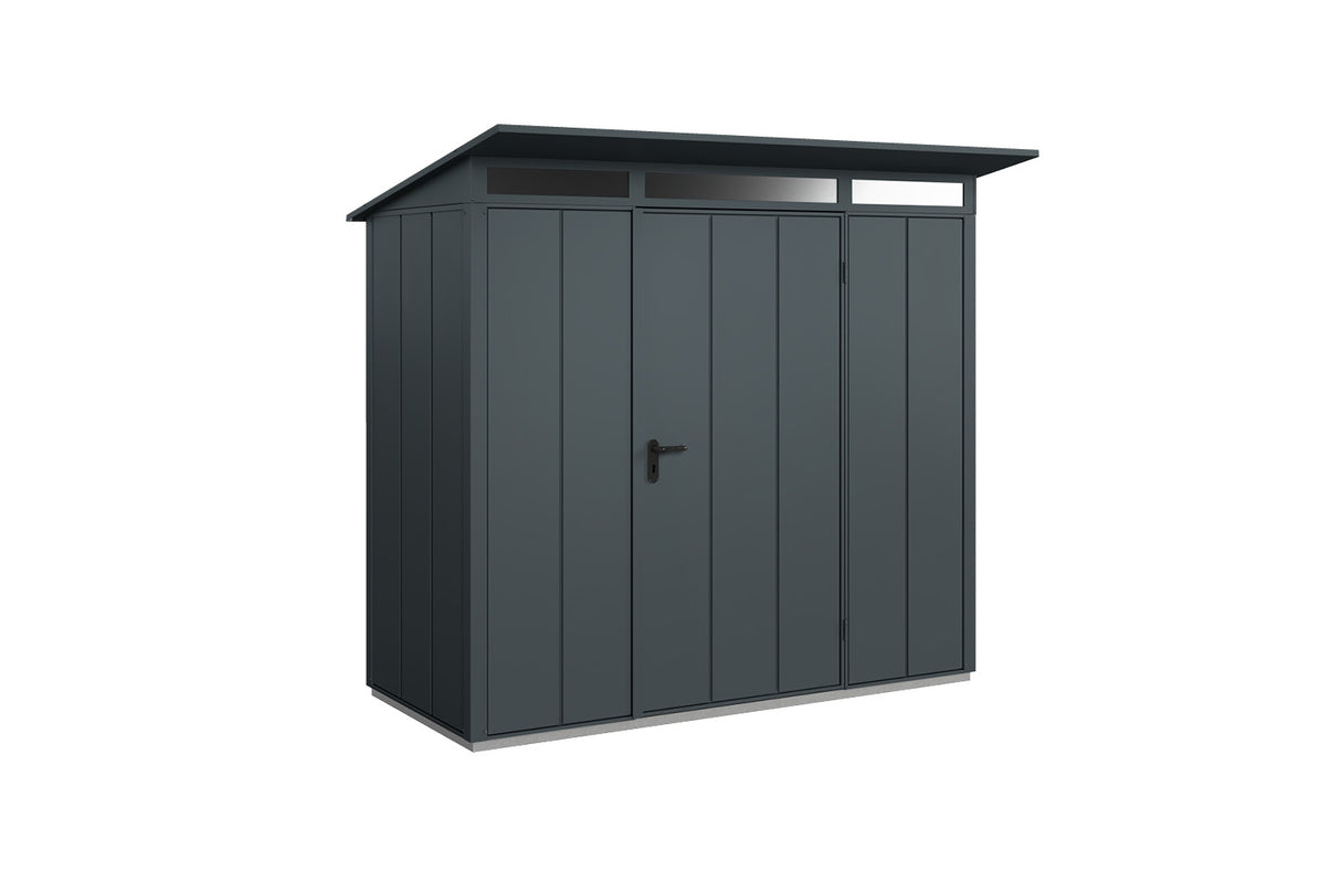 Hörmann Gerätehaus Modell Berry Modern Typ1 anthrazit Einzeltür freigestellt