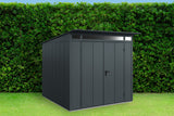 Hörmann Gerätehaus Modell Berry Modern Typ2 anthrazit Doppeltür freigestellt