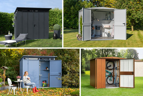 Hörmann Gerätehaus Modell Berry Übersicht