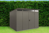 Hörmann Gerätehaus Modell Berry Classic Typ3 quarzgrau Doppeltür