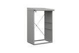 Hörmann Kaminholzregal Classic Typ 1 Weißaluminium freigestellt