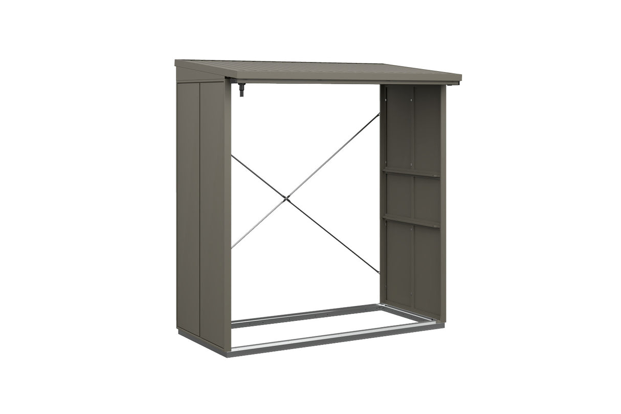 Hörmann Kaminholzregal Modern für Berry Gerätehaus