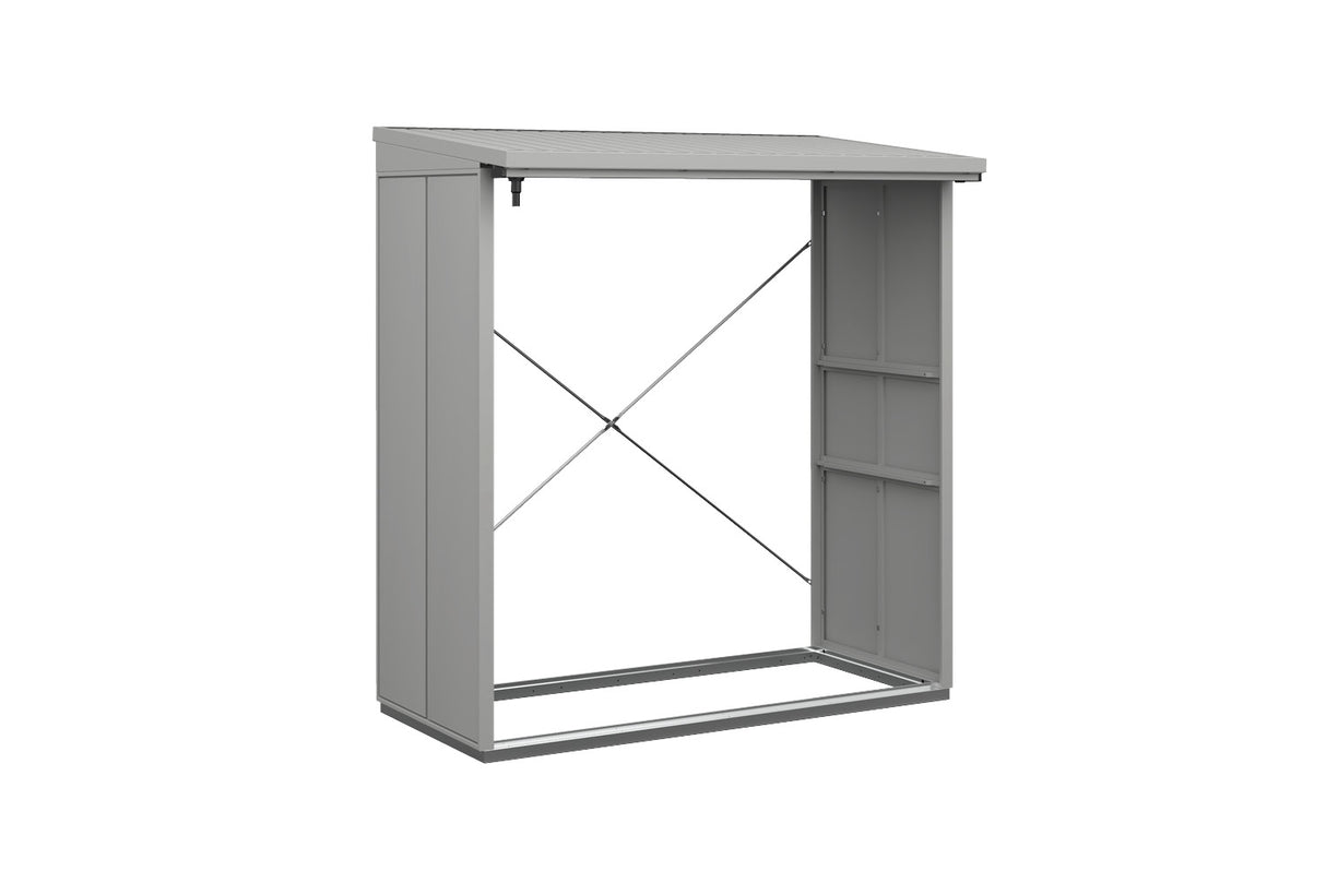 Hörmann Kaminholzregal Modern für Berry Gerätehaus