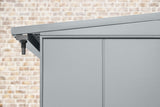Hörmann Kaminholzregal Modern Fenstergrau Dachansicht