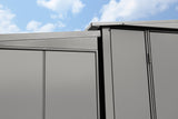 Hörmann Kaminholzregal Modern Graualuminium Anschluss