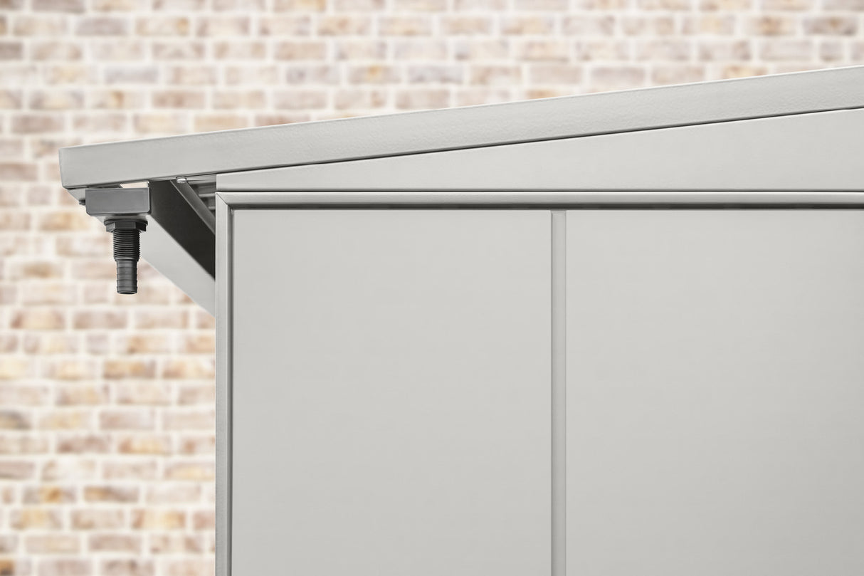 Hörmann Kaminholzregal Modern für Berry Gerätehaus