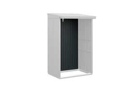 Hörmann Rückwand Kaminholzregal Typ 1 anthrazit