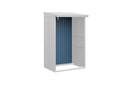 Hörmann Rückwand Kaminholzregal Typ 1 taubenblau
