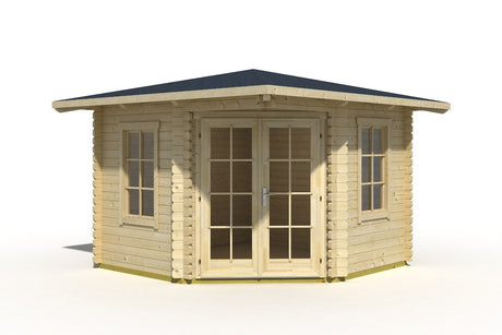 Lasita Maja Gartenhaus Modell Aruba 1 Natur freigestellt