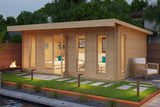 Lasita Maja Gartenhaus Modell Barbados 569 x 359 cm Natur