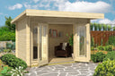 Lasita Maja Gartenhaus Modell Barbados Mini Natur