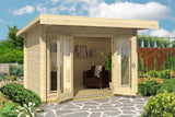 Lasita Maja Gartenhaus Modell Barbados Mini Natur