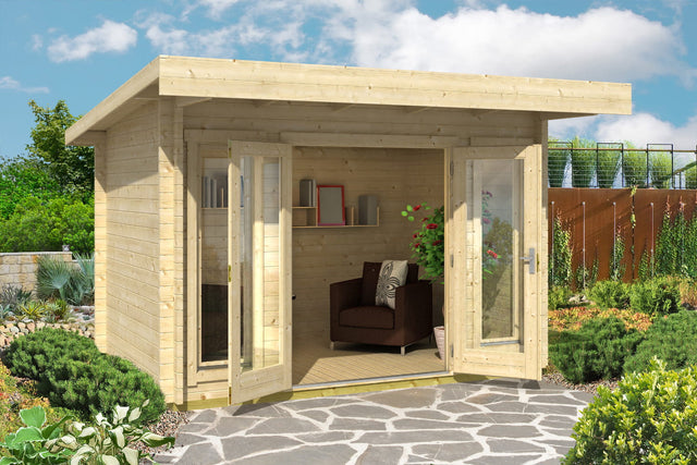 Lasita Maja Gartenhaus Modell Barbados Mini Natur
